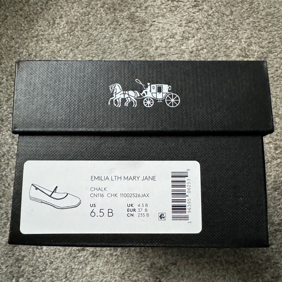 Coach - Emilia Mary Jane - 6.5B - Leather/Chalk - Picture 6 of 11